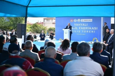 Başkan Büyükkılıç Yahyalı’ya değer katacak iki önemli törene katıldı
