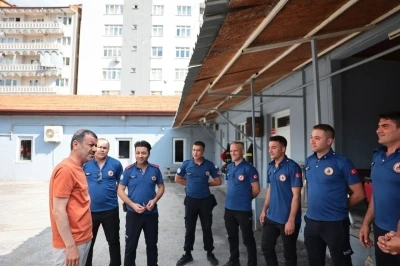Başkan &Ccedil;avuşoğlu&rsquo;ndan bayram mesaisindeki personele ve hastalara ziyaret
