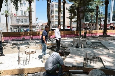 Başkan &Ccedil;avuşoğlu&rsquo;ndan Candoğan Parkı&rsquo;na yerinde inceleme
