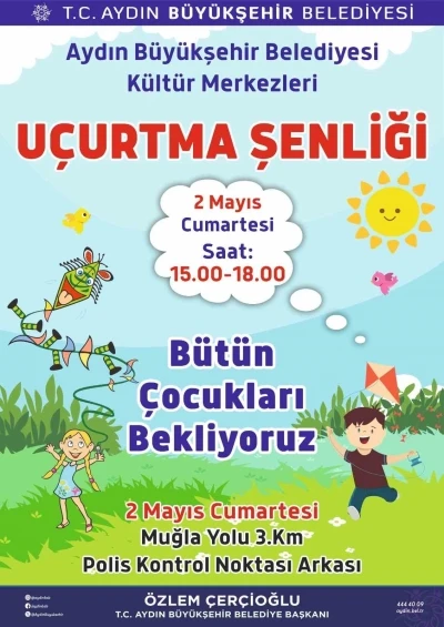 Başkan &Ccedil;er&ccedil;ioğlu &ccedil;ocukları u&ccedil;urtma şenliğine davet etti
