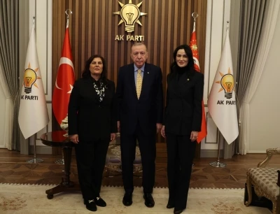 Başkan &Ccedil;er&ccedil;ioğlu, Cumhurbaşkanı Erdoğan ile g&ouml;r&uuml;şt&uuml;
