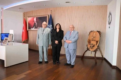 Başkan Çerçioğlu, eski bakanları ağırladı
