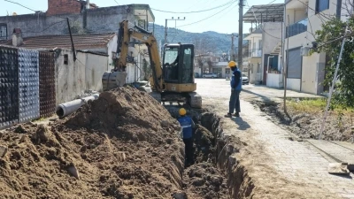 Başkan &Ccedil;er&ccedil;ioğlu&rsquo;ndan S&ouml;ke&rsquo;de altyapı yatırımı
