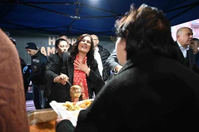 Başkan &Ccedil;er&ccedil;ioğlu S&ouml;ke&rsquo;de kurulan iftar sofrasında vatandaşlarla buluştu
