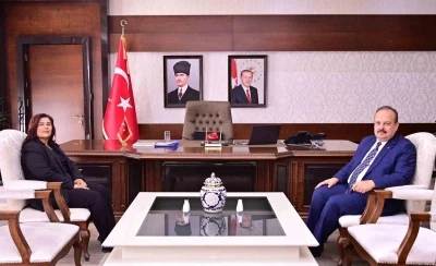 Başkan Çerçioğlu, Vali Canbolat ile görüştü
