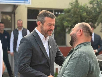 Başkan &Ccedil;etinkaya belediye personeliyle bayramlaştı
