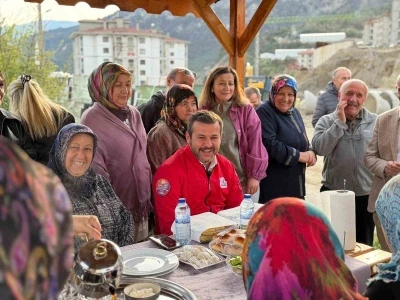 Başkan &Ccedil;etinkaya verdiği s&ouml;z&uuml; yerine getirdi
