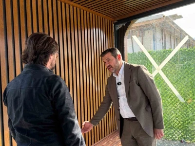 Başkan &Ccedil;etinkaya yeni nesil otob&uuml;s durağında incelemede bulundu
