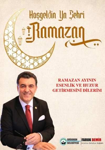 Başkan Demir&rsquo;den Ramazan ayı mesajı
