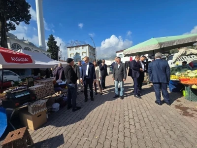 Başkan Dilsiz’den esnafla Cumhuriyet Bayramı buluşması
