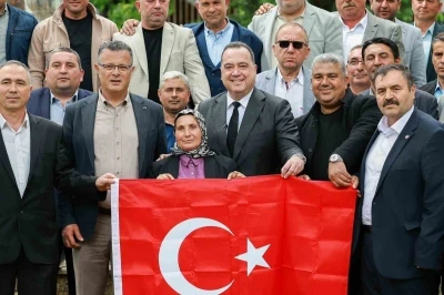 Başkan Dutlulu Alaşehir&rsquo;de mahalle muhtarlarıyla buluştu
