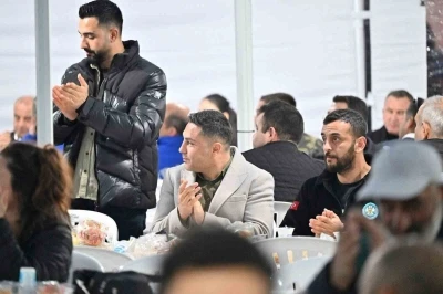 Başkan Dutlulu&rsquo;dan saha personeline iftar sofrasında m&uuml;jde
