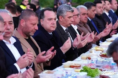 Başkan Dutlulu, Soma Termik Santrali iş&ccedil;ilerini iftarda ağırladı
