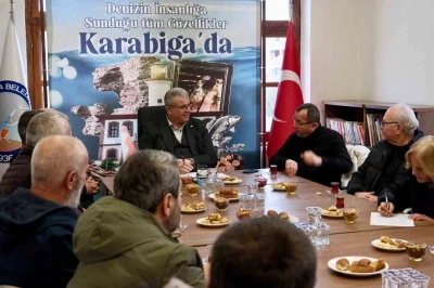 Başkan Elbi: Karabiga i&ccedil;in birlikte konuşuyor, birlikte yol alıyoruz
