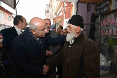 Başkan Er Arapgir&rsquo;e m&uuml;jde: "&Ccedil;arşı meydanının altyapısını tamamladık"
