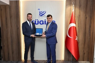 Başkan Eyüp Kahveci’den KÜGİAD’a anlamlı ziyaret
