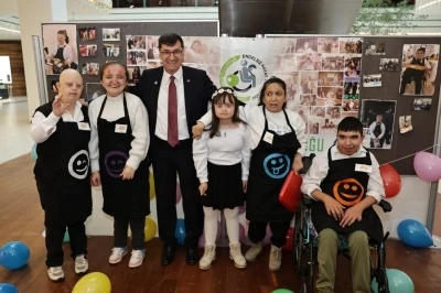 Başkan Eyüp Kahveci’den özel çocuklara destek
