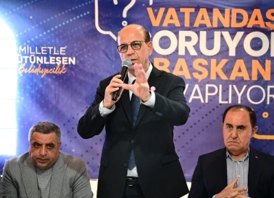 Başkan Ge&ccedil;it, Aşağıbağlar&rsquo;da vatandaşların taleplerini dinledi
