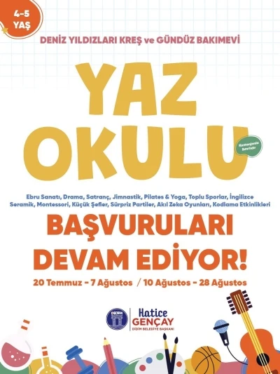 Başkan Gen&ccedil;ay: "&Ccedil;ocuklarımızı yaz tatilini eğitim ve eğlenceyle buluşturuyoruz"
