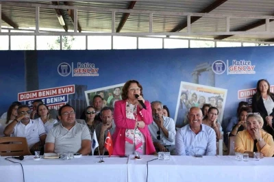 Başkan Gençay, Yalıköy sakinleri ile bir araya geldi
