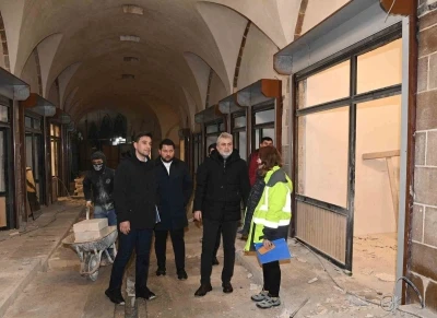 Başkan G&ouml;rgel: "Tarihi Kapalı &Ccedil;arşı&rsquo;mızın restorasyonu tamamlanıyor"
