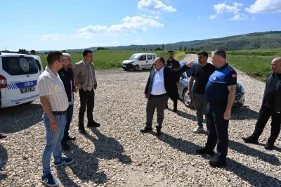 Başkan Hamamcı, TOKİ bağlantı yolu ve İsmetpaşa Mahallesi&rsquo;nde inceleme yaptı
