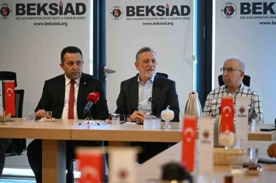 Başkan İbrahim Burkay BEKSİAD &uuml;yeleriyle bir araya geldi
