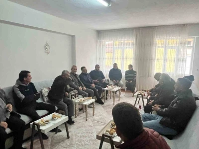 Başkan Kalın ev ziyaretlerini sürdürüyor
