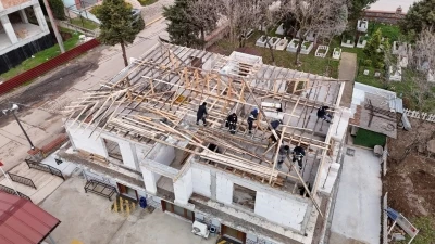 Başkan Kocaman&rsquo;dan cenaze hizmetleri binasına inceleme
