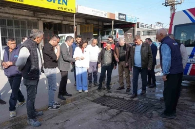 Başkan K&ouml;ksal Aras Sanayi esnafıyla bir araya geldi
