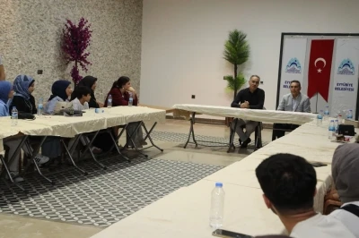 Başkan Kuş öğrencilerle bir araya geldi
