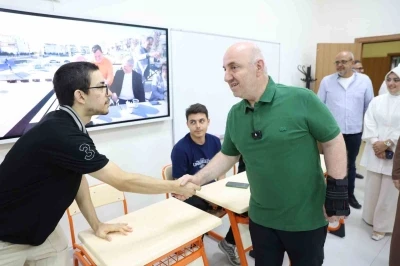 Başkan Muzaffer Bıyık: &quot;Eğitime destek önceliğimiz&quot;
