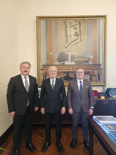 Başkan Özdoğan’dan Elitaş’a ziyaret
