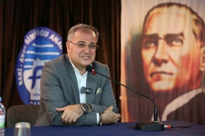Başkan &Ouml;zdoğan gen&ccedil;lerle baş başa
