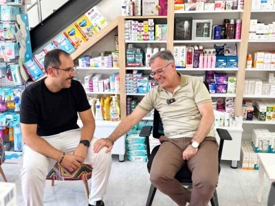 Başkan Özdoğan: &quot;Hemşehrilerimizle yan yanayız&quot;
