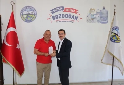 Başkan &Ouml;zel, Kaymakam Polat&rsquo;ı ağırladı
