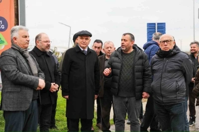 Başkan &Ouml;zl&uuml; talebi yerinde inceledi
