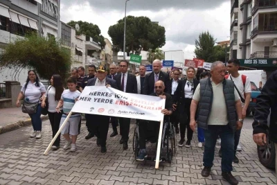 Başkan Pehlivan: "Mesele, engelleri sevgiyle birlikte aşabilmektir"
