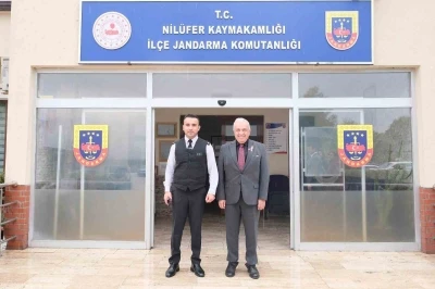 Başkan Şadi Özdemir’den Üsteğmen Önderışık’a hayırlı olsun ziyareti
