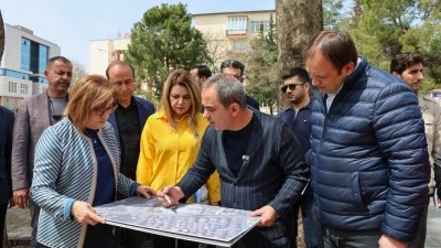 Başkan Şahin, &ccedil;alışmaları yerinde izledi