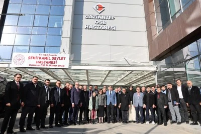 Başkan Şahin&rsquo;den Diğer OSB&rsquo;lere Davet: Bu Hastane T&uuml;rkiye&rsquo;ye &Ouml;rnek Olmalı