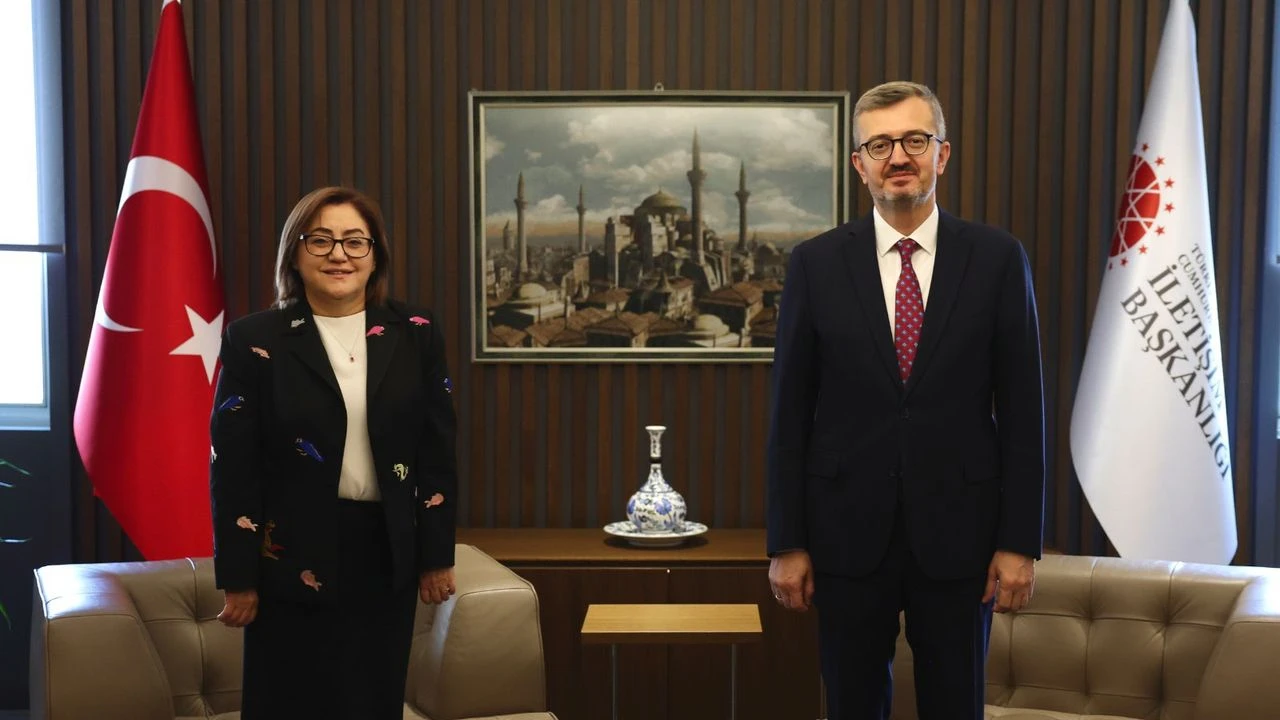 Başkan Şahin’den İletişim Başkanı Duran’a Ziyaret