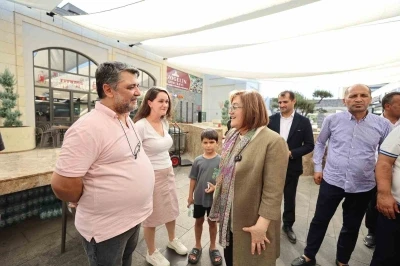 Başkan Şahin, yeni bahçe çalışmalarını inceledi
