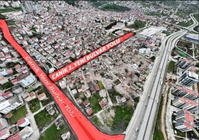 Başkan Sandıkçı: &quot;Canik 2. Yeni Bulvar Yolu’nu ilçemize kazandırıyoruz&quot;

