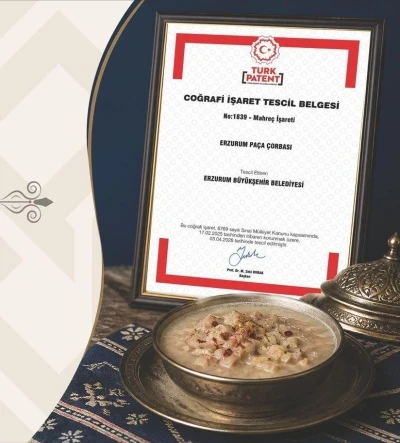 Başkan Sekmen; "Erzurum Pa&ccedil;a &Ccedil;orbası tescilllendi"
