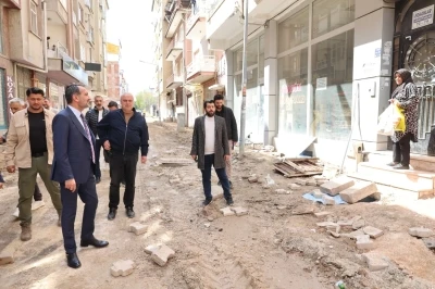 Başkan Şerifoğulları &ccedil;alışmaları inceledi
