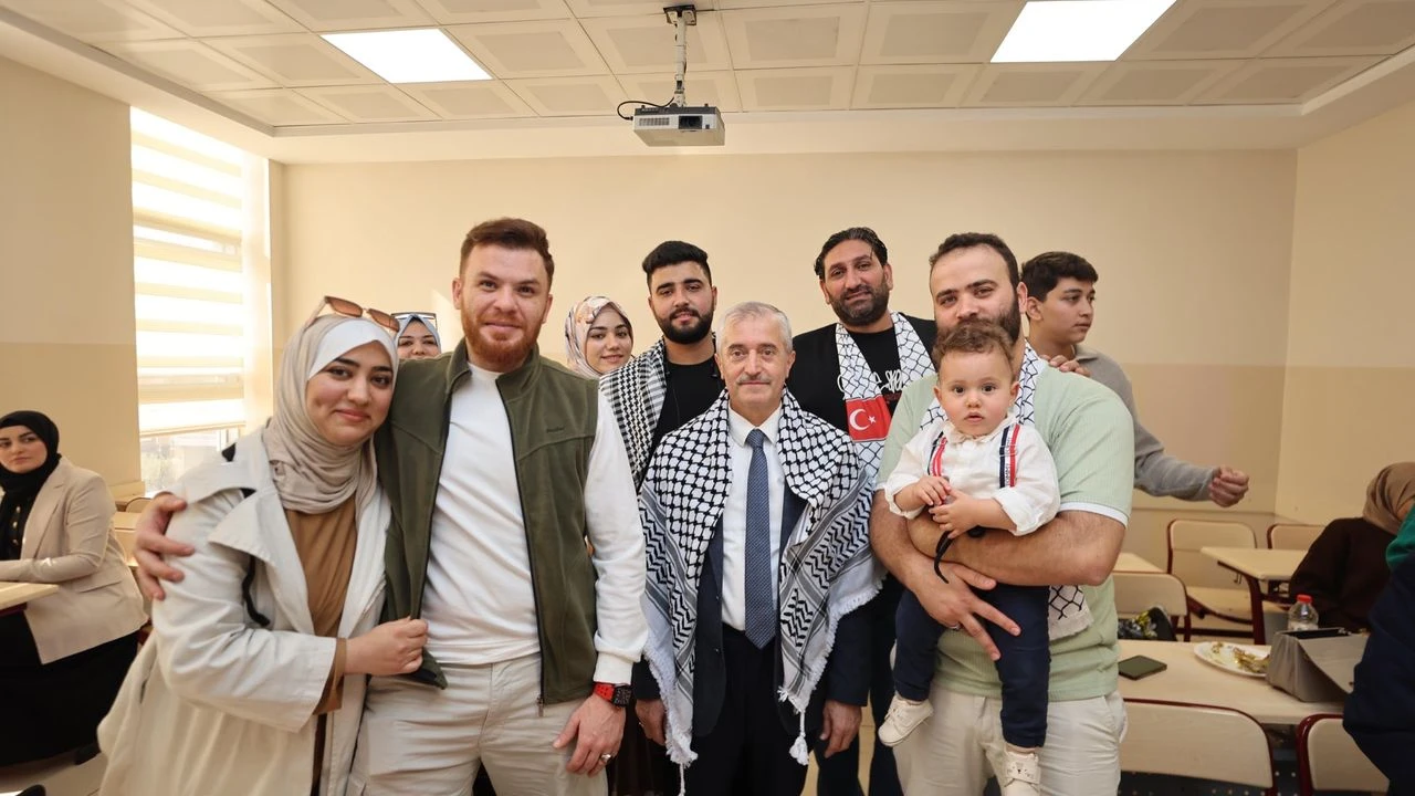 Başkan Tahmazoğlu, Gazzeli Kardeşlerle Buluştu