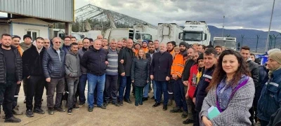 Başkan Tekin&rsquo;den Biosun iş&ccedil;ilerine ekstra zam
