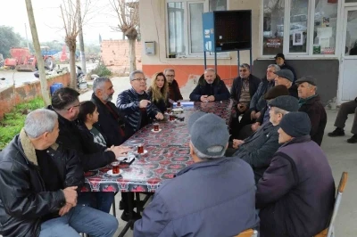 Başkan Tetik mahalle ziyaretlerini s&uuml;rd&uuml;r&uuml;yor
