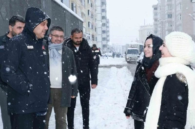 Başkan Toptaş:" Karla m&uuml;cadele &ccedil;alışmalarımız aralıksız s&uuml;r&uuml;yor"
